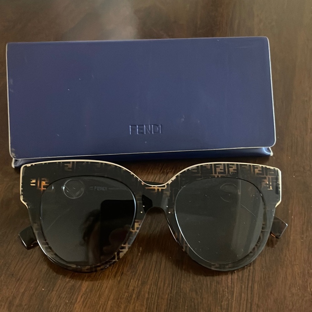 Authentic Fendi logo sunglasses